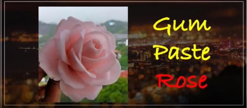 Gum Paste Rose
